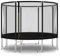 Baunsal® Trampolin Outdoor Ø 305 cm (FGOS) schwarz als Komplettset Gartenspielzeug Kindertrampolin Gartentrampolin rund Garten Spielzeug für Kinder