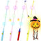 Laternenstab mit LED für St Martin, 4 mehrfarbige elektronische Led-Kinderlampenstäbe für St. Martins-Paraden, Halloween, Kinderparty