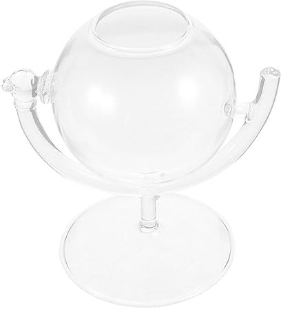 HOLIDYOYO 1pc martini glasses etched world decanter LED bar Fashionable Party Goblet Glass