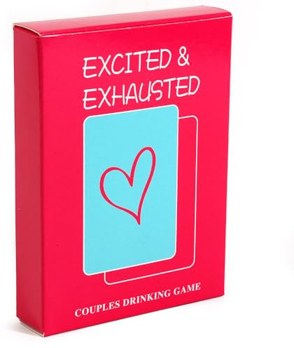 DONGTATA Coppie Gioco di Carte Bere Giochi di Carte per Adulti Grandi Coppie Idee Regalo e Divertenti Coppie Giochi di Carte Gioco Bere