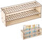 PCXWTLN Wooden Paint Brush Holder, 67 Holes Wooden Paint Brush Storage Brush Holder Paint Brush Storage Paint Brush Organizer for Pencils Sketch Pens Makeup Brushes