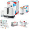 Bundle of NUK Vario Express Flaschensterilisator, NUK Thermo 3in1 Babyflaschenwärmer, NUK MultiDry Trockenständer, NUK Babypflege Welcome Set und NUK Perfect Match Babyflaschenset 4 Stück