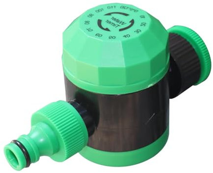 Gartenschlauch-Wasserhahn-Timer | Mechanische Bewässerungs-Zeitschaltuhr mit Zifferblatt, Gießkanne für den Außenbereich für Haus, Park, Park