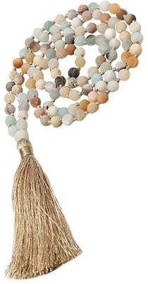 VICASKY Boho Kette Damen Lange Halskette Mit Quaste Und Perlen BöHmische Halsketten FüR Frauen Handgefertigt FüR Alltag Party Und Fest