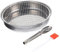 Milisten 1 Juego Parrilla de Barbacoa Descartable de Inoxidable para Camping y Actividades al Aire para Picnics y Reuniones con