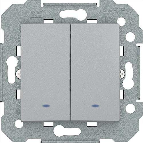 BJC Viva - Doble cruzamiento con difusor luminoso, Plata Luna ,23507-2PLL