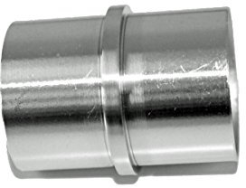 Edelstahl V2A Rostfrei Rohrverbinder mit Mittelsteg für Rohr 42,4 x 2,0 mm Fitting