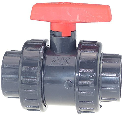 PVC-Kugelventil, 2-Wege-AK Klebstoff, 40 mm
