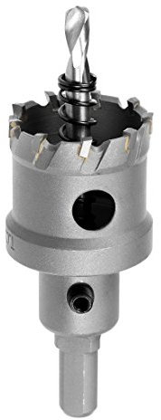 sourcing map Hartmetall Lochschneider, Lochsägen für 5mm Edelstahlblech Metall 35mm