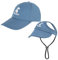 Pawaboo Haustier Baseball Mütze, 2 Stück Pet Eltern Kind Mütze, Sonnenhüte mit Ohrlöchern und Verstellbarem Kinnriemen, Haustier Familienhüte Outdoor Hundecap Sonnenschutzkappen, XL, Blau