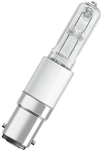 THORGEON Ba15d - Bombilla halógena (100 W, 240 V, 1800 lm, Ceram), transparente