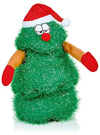 Premier Weihnachtsbaum, animiert, singend und tanzend, 28 cm