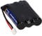 Batterie 4,5V F1x3 Micro AAA Kabel + Stecker kompatibel Batteriepack Safe-O-Tronic 38400200