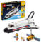 LEGO 31117 Creator 3in1 Space Shuttle Adventure to Rocket Toy and Lunar Lander Vehicles, Collectible Model Building Set, Gifts for 8 Plus Year Old Boys & Girls