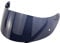 Motorcycle Full Face Helmet Goggles Lens Visor with Lock for AGV K1 K3SV K5 (Color : Black)