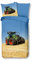 Soma Renforcé Pastell Kinder-Bettwäsche-Set 2 teilig Bettbezug 2tlg 135x200cm 80x80 Trecker Traktor Farmer