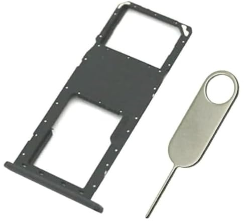 PHONSUN Replacement Sim Card Tray for Samsung Galaxy A03s SM-A037U (Black)