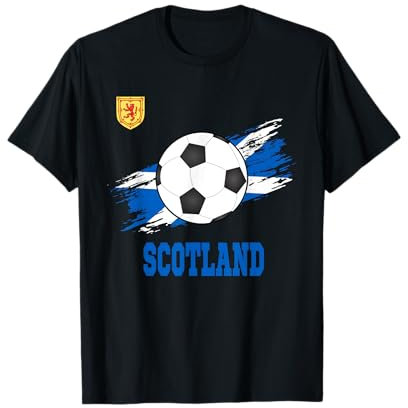 Schottland Fußball Schottischer Fußball Scots Futbol T-Shirt