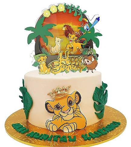 Decorazioni per torte Zoo, Articoli per feste di Compleanno, Decorazioni per Cupcake Muffin Cake, per feste di Buon Compleanno