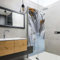 Bilderwelten Duschrückwand Folie 200x80 cm Brúarfoss Wasserfall in Island Bad-Rückwand Motiv fugenlose Wandverkleidung Dusche