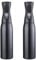 2pcs Hair Spray Bottle, ZHIYE Continuous Water Mister Spray Bottle Empty, Aerosol Fine Mist Curly Hair Spray Bottle for Taming Hair in Morning, Hairstyling, Plants, Pets, Cleaning-16.9oz/500ml (Black)