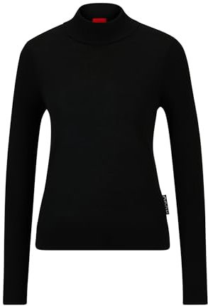 HUGO Casual Damen Sedennian 10252991 01 Schwarz X-Small