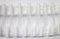 Generisch Gardinenband Smokband 80 mm Halbtransparent 1:2,5 Rapport 6,0 cm