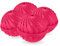 Relaxdays 4 Bolas Lavandería Ecológica, 1000 Programas Lavado, sin Detergentes, para Lavadora, Pieles Sensibles, Fucsia, Cerámica, 9 x 10,5 cm