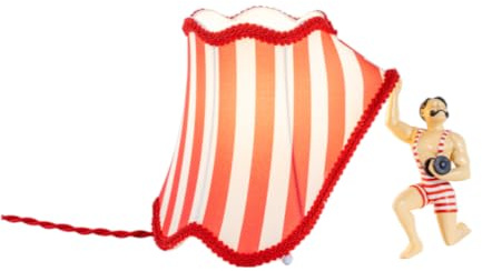 Seletti LAMPADA CIRCUS BRUNO 15073 RED