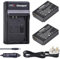 Uwayor LP-E12 Camera Battery Charger Set Replacement Battery Kit USB Battery Charger for Canon EOS M EOS M2 EOS M10 EOS M50 EOS M100 M200 SX70 HS Rebel SL1 Mirrorless Digital Camera