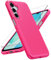FNTCASE für Samsung Galaxy A16-4G/5G Hülle: Dual Layer Schützende Heavy Duty Handyhülle mit Rutschfester Strukturierter Rückseite - Stoßfest Robuste Militärische Fallschutz Bumper Tough (Heißes Pink)