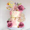 Roaring Good Time Blume Kuchen Dekoration Rose Kuchen Topper Gold Kugeln für Geburtstagstorte Dekoration Hochzeit Geburtstag Brautparty Jahrestag