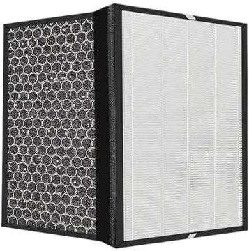 ARPZPPSK XD6220F0, Compatible con Rowenta Pure Air Essential PU2530 PU2530F0, Repuesto de Filtro purificador de Aire 2 en 1, HEPA y Filtro de carbón Activado.
