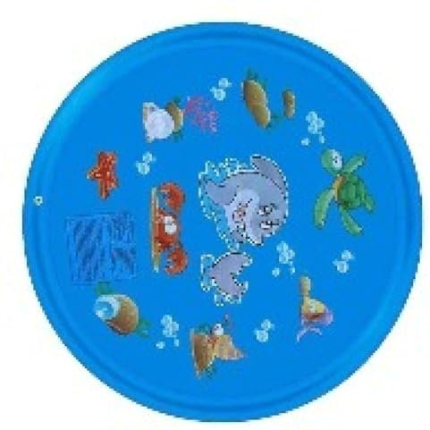 OZLMBERN Sprinkler Mat Splashing Spray Mat Sprinkling Fountain Mat Sprinkler Indoor and Outdoor Swimming Pool Air