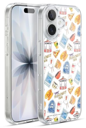 Head Case Designs Officially Licensed Gilmore Girls Icons Graphics Gel Case [Military Grade Protection] Compatible with Apple iPhone 17 and Compatible with MagSafe