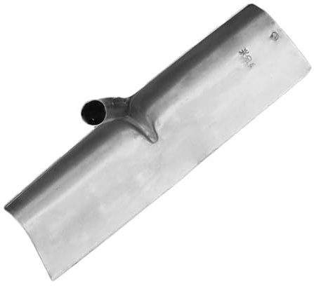 SHINEOFI Pelle de Nettoyage de Jardin Métallique Petite Pelle Multi-Usage pour Ferme et à Ramasser Fientes avec Large Bouche et Manche Confortable