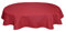 Tischdecke Leinenoptik Leinen Lotuseffekt Wasserabweisend Lotus Oval 160x220 cm Rot