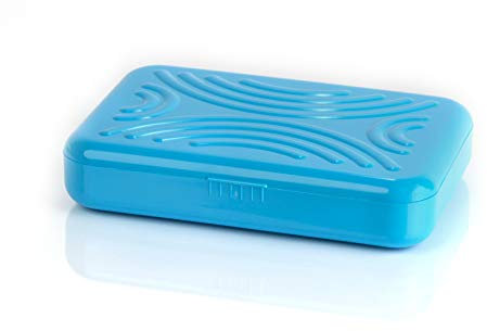 Kimmel Brotdose Brotbüchse Vesperdose Proviantbox Lunchbox Frischhaltedose Vorratsdose hellblau