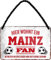 schilderkreis24 – Blechschild Lustiger Spruch Deko Artikel Sport Verein Geschenkidee Männer Club Fußball (HIER WOHNT EIN Mainz Fan 18x12cm)