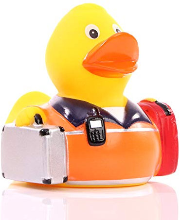 Schnabels Quietsche-Ente Rettungssanitäter - das heldenhafte Geschenk für alle Helden des Alltags!
