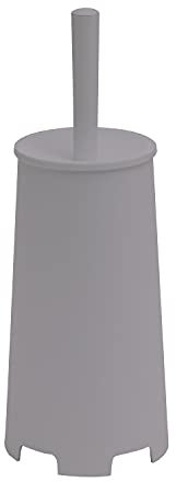 Gedy G-Oscar Stand-WC, Farbe Grau, 35 x 13 x 13 cm, Gewicht 0,396 kg, WC-Bürste mit Borsten aus thermoplastischen Harzen, 2 Jahre Garantie, R&D-Design, einzigartig
