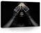 Bilder Frau Lippen goldene Lippenstift Leinwandbilder Wandbild Kunstdruck Wandbilder Wand Bild auf Leinwand Latexdruck UV-Beständig Geruchsfrei Aufhängefertig… (PP13965, O20 (120 x 80))