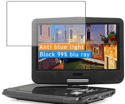 Vaxson 2-Pack Anti Blue Light Screen Protector, compatible with Revolution ZM-FS10 10 DVD Player, TPU Guard Film Protectors Sticker [NOT Tempered Glass] New