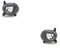 Johns, passend für Audi A4 Nebelscheinwerfer (8K) 11/07-01/12 H11 Set links & rechts