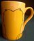Disney Exclusive - Tazza alta in acciaio INOX con immagine di Simba, 350 ml, colore: Giallo