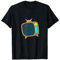 lustiger Retro Fernseher, TV Total Vintage T-Shirt Print T-Shirt
