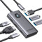 ORICO Docking Station, 6 in 1 USB C Hub mit HDMI 4K+PD100W+3 USBA 3.0+USBC 3.0, USB C Laptop Dock Multiport Adapter für MacBook/Dell/HP/Surface/Lenovo