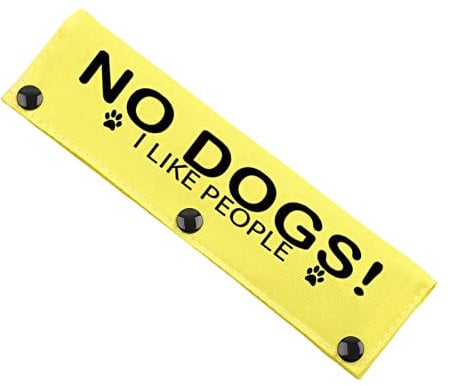 Generic I LIKE PEOPLE sleeves Dog Leash Cover (22 cm x 6 cm) for Dogs