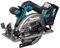 Makita HS012GD201 Max XGT Scie circulaire sans balais 40 V, 165 mm, 2 batteries 2,5 Ah, chargeur fourni dans un étui Makpac