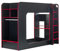 Julian Bowen Black/Red Wood Impact Gaming Bunk